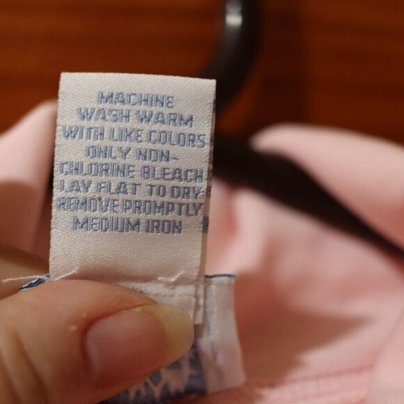 Frost Light Baby Pink Long Sleeve Turtleneck Top LG - Picture 10 of 10